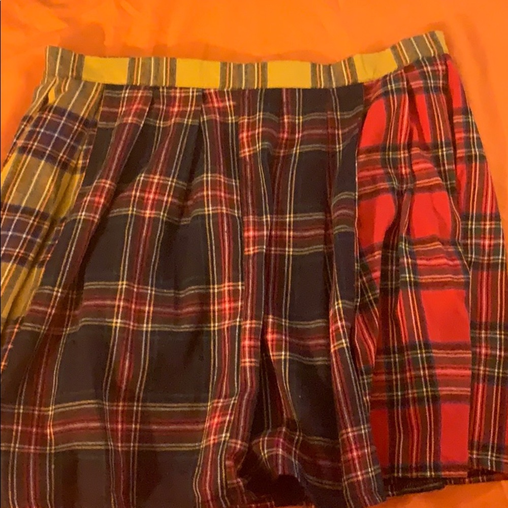 Plaid skirt